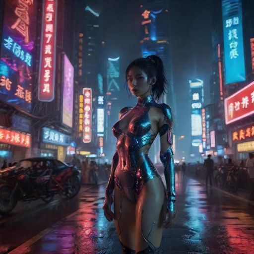 上海夜景繁华景象