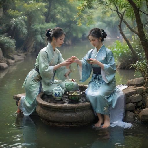 传统广式茶楼内景