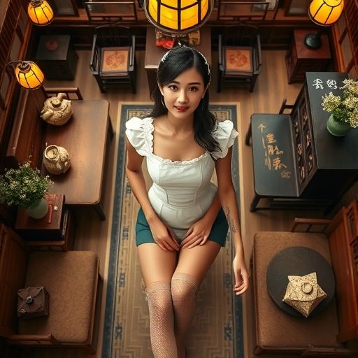 温馨的茶室布置