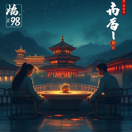 会所内的驻唱表演