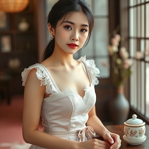 茶桌上摆放的精致香薰，氛围感满满