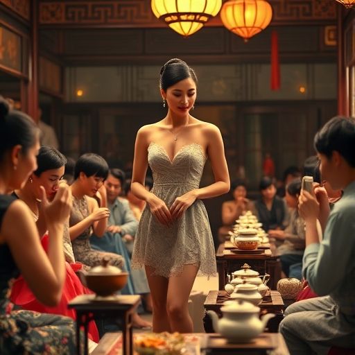 茶艺表演增添活动乐趣
