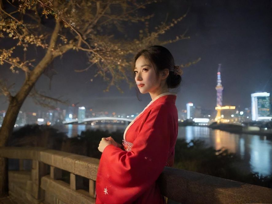 都市夜景下的私密会所，霓虹灯闪烁，充满神秘感。