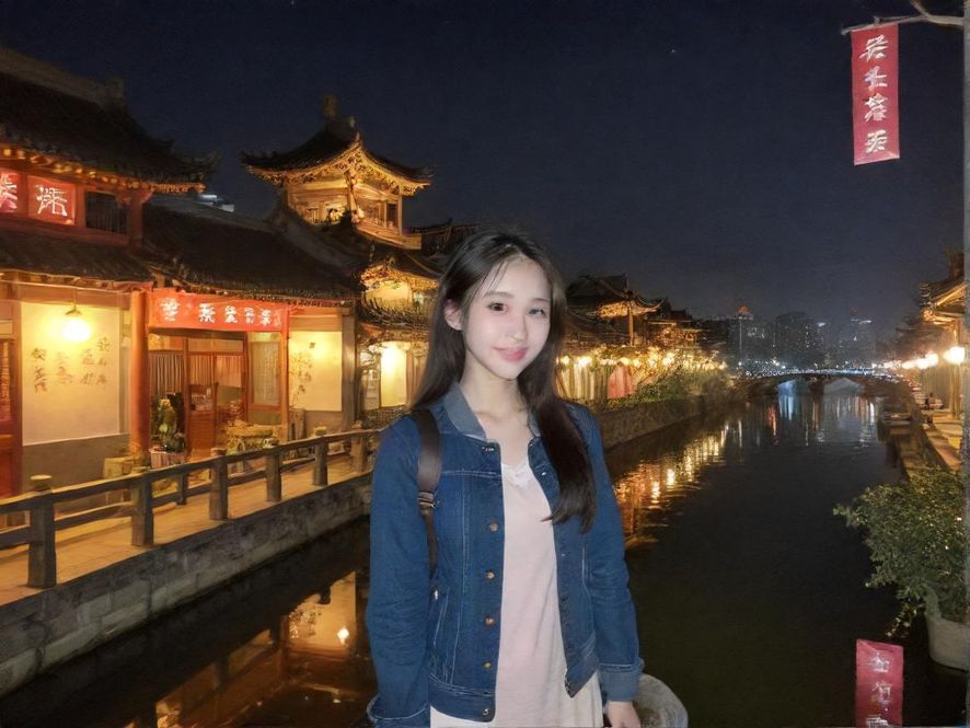 俯瞰繁华都市的夜景，霓虹灯闪烁，展现都市夜生活的魅力与活力。