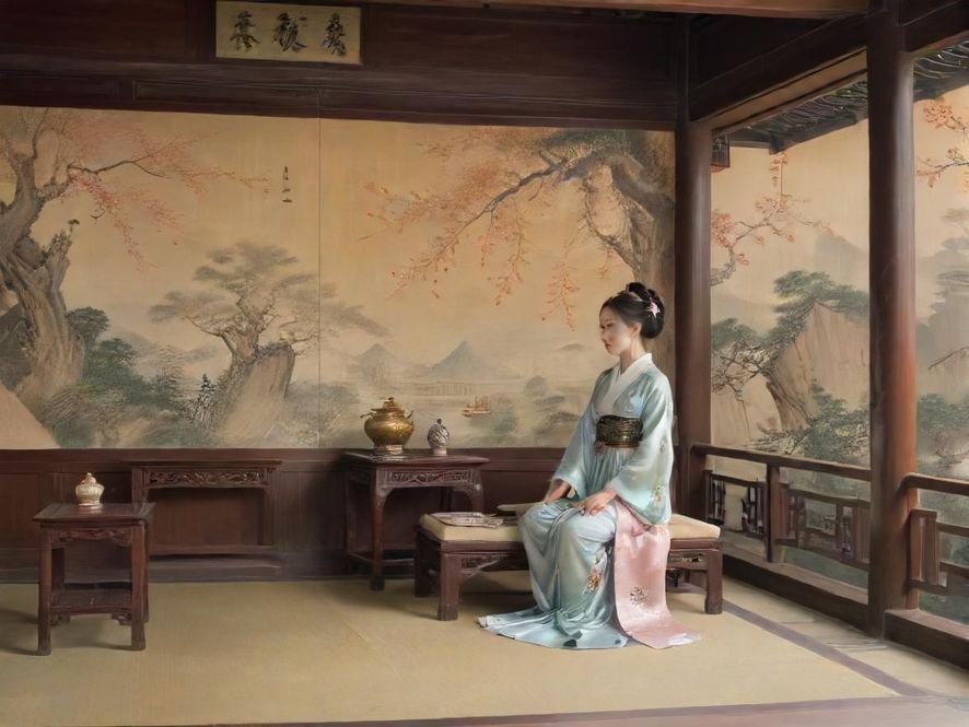 广州茶室茶艺表演现场