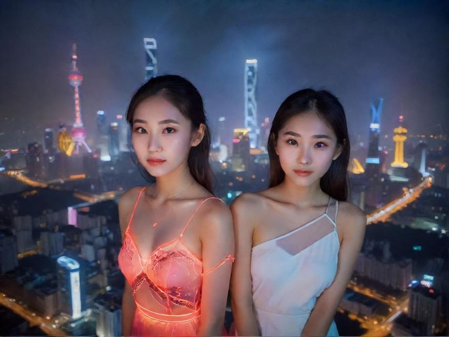 广深夜景：灯火辉煌，都市的活力与魅力尽显无遗